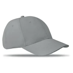 Czapka baseballowa 6 paneli / Szary MO8834-07