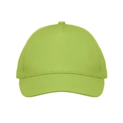 Czapka dla dzieci 5 paneli. / Limonka MO2346-48
