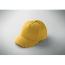 Czapka dla dzieci 5 paneli. / Zólty MO2346-08