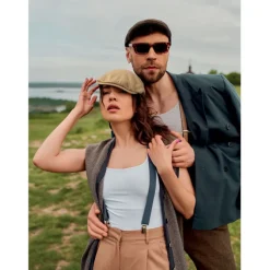 Czapka newsboy 335 gr/m² / Khaki MO2966-39