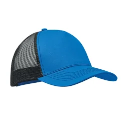 Czapka trucker z 5 panelami / Niebieski MO2986-37