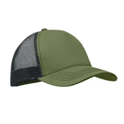 Czapka trucker z 5 panelami / Zieleń Wojskowa MO2986-49