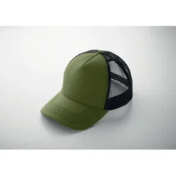 Czapka trucker z 5 panelami / Zieleń Wojskowa MO2986-49