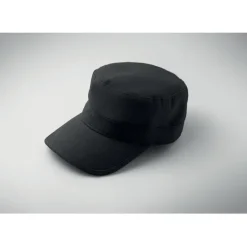 Czapka wojskowa 260 gr/m² / Czarny MO2867-03