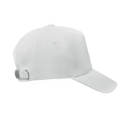 Czapka z daszkiem,bawełna org. / Biały MO6432-06