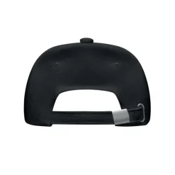 Czapka z daszkiem,bawełna org. / Czarny MO6432-03