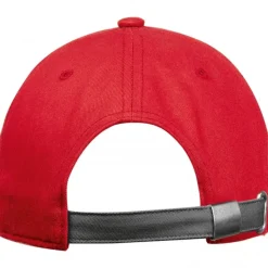 Czapka z daszkiem bawełniana 5 paneli 290 g/m2 AXEL / Czerwony 5391805