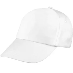 Czapka z daszkiem 5 paneli SANTA FE / Biały 246606