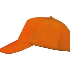 Czapka z daszkiem 5 paneli SANTA FE / Pomarańczowy 246610