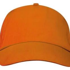 Czapka z daszkiem 5 paneli SANTA FE / Pomarańczowy 246610