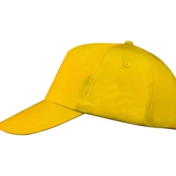 Czapka z daszkiem 5 paneli SANTA FE / żółty 246608