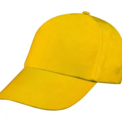 Czapka z daszkiem 5 paneli SANTA FE / żółty 246608