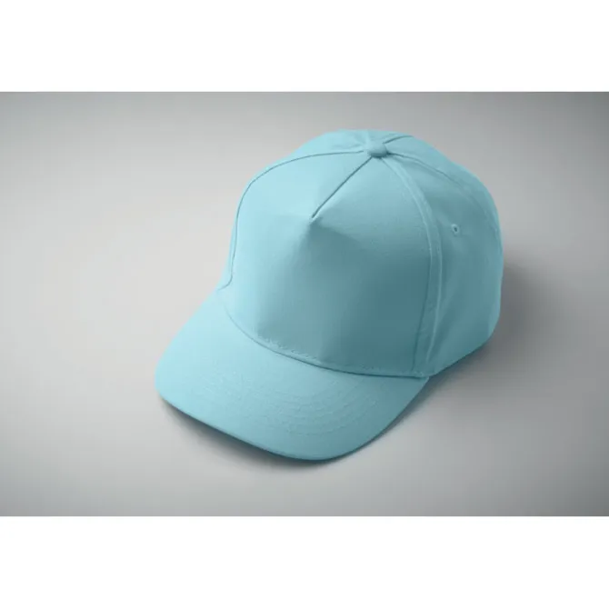 Czapka z daszkiem 5-panelowa / Baby Blue MO2345-66