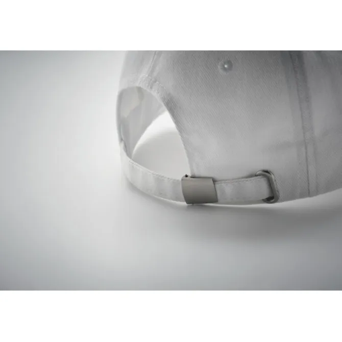 Czapka z daszkiem 5-panelowa / Biały MO6875-06