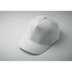 Czapka z daszkiem 5-panelowa / Bialy MO2345-06