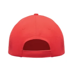 Czapka z daszkiem 5-panelowa / Bialy/Czerwony MO2345-35