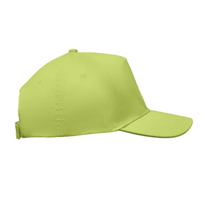 Czapka z daszkiem 5-panelowa / Limonka MO2345-48