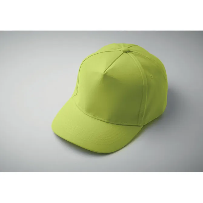 Czapka z daszkiem 5-panelowa / Limonka MO2345-48