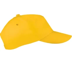 Czapka z daszkiem / żółty V7005-08