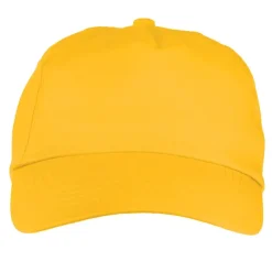 Czapka z daszkiem / żółty V7005-08