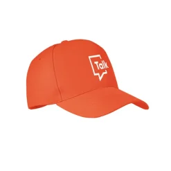 Czapka z daszkiem z RPET / Pomarańczowy MO6831-10