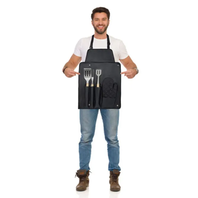5-częściowy zestaw do grillowania Gril / Czarny 11326190