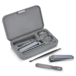 5-częściowy zestaw do manicure Kira / Szary LT92738-N0061