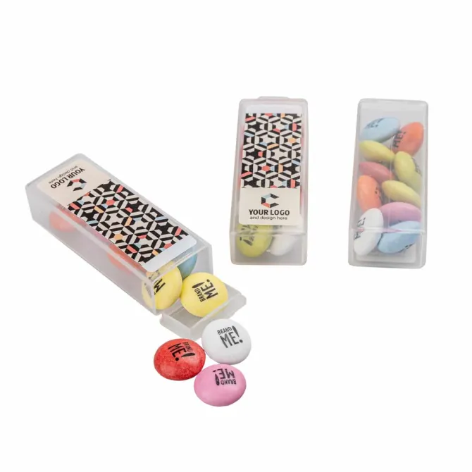 Czekoladowe lentilki z nadrukiem Brand Me! Smile Box / Wielokolorwy S0389