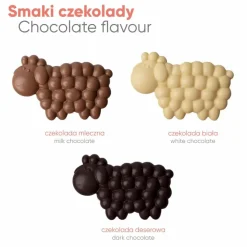 Czekoladowy Kształt Baranek Bubble 40 G / Wielokolorowy S0013E