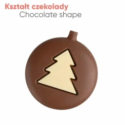 Czekoladowy Kształt Bożonarodzeniowa Alegoria / Wielokolorowy S0434/XM
