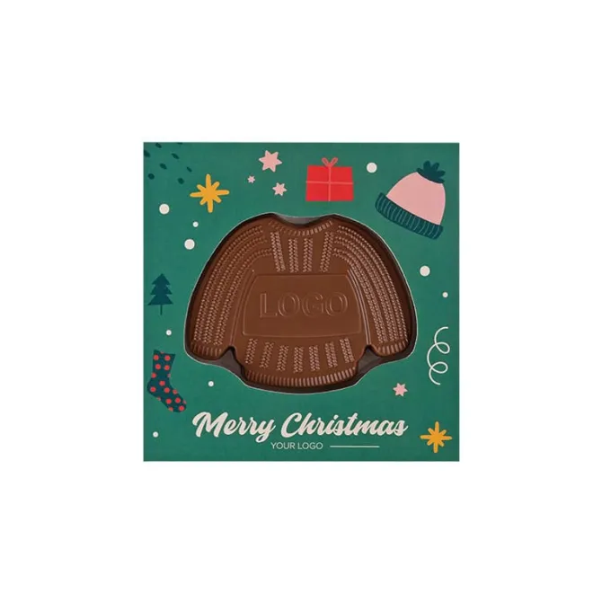 Czekoladowy Kształt Choco4Mat Sweterek / Wielokolorowy S0314/SWETEREK/XM