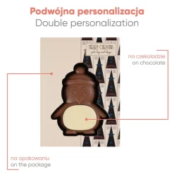 Czekoladowy Kształt Choco4Mat Pingwin / Wielokolorowy S0314/PINGWIN/XM