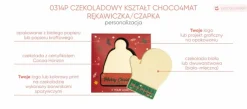 Czekoladowy Kształt Choco4Mat Czapka Print / Wielokolorowy S0314P/CZAPKA/XM