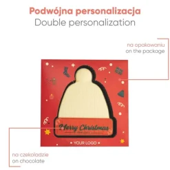 Czekoladowy Kształt Choco4Mat Czapka Print / Wielokolorowy S0314P/CZAPKA/XM