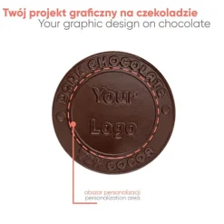Czekoladowy Kształt Choco4Mat Mini Medal Chocolate Expert / Wielokolorowy S0378/EXPERT/XM