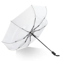 Daintree 190T Pongee 21.5" Składany parasol automatyczny, wiatroodporny / Biały LT97116-N0001