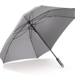Deluxe 27'' Parasolka w kształcie kwadratu otwierana automatycznie / Szary LT97107-N0061