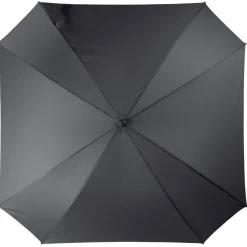 Deluxe 27” Parasol w kształcie kwadratu z pokrowcem / Czarny LT97111-N0002