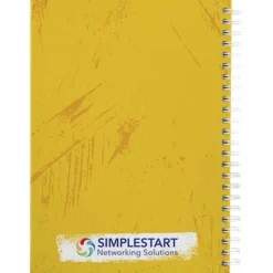 Desk-Mate® dziennik A5 w twardej okładce / Biały 21023101