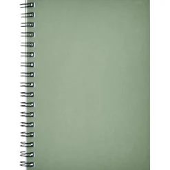 Desk-Mate® kolorowy kołonotatnik A6 z materiałów z recyklingu / Jasnoniebieski 21018850