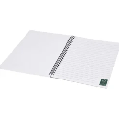 Desk-Mate® kołozeszyt A5 z zadrukowaną tylną okładką / Czarny 21291902