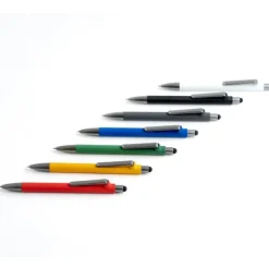 Dlugopis Soft Touch z recyklingowanego plastiku / Soft RPP / Royal blue IP13159664