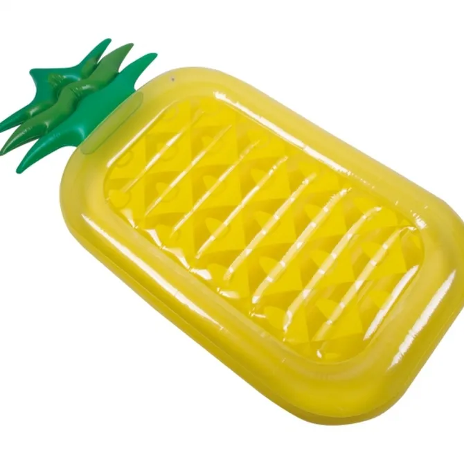 Dmuchany materac - ananas TEKLA / żółty 5525608