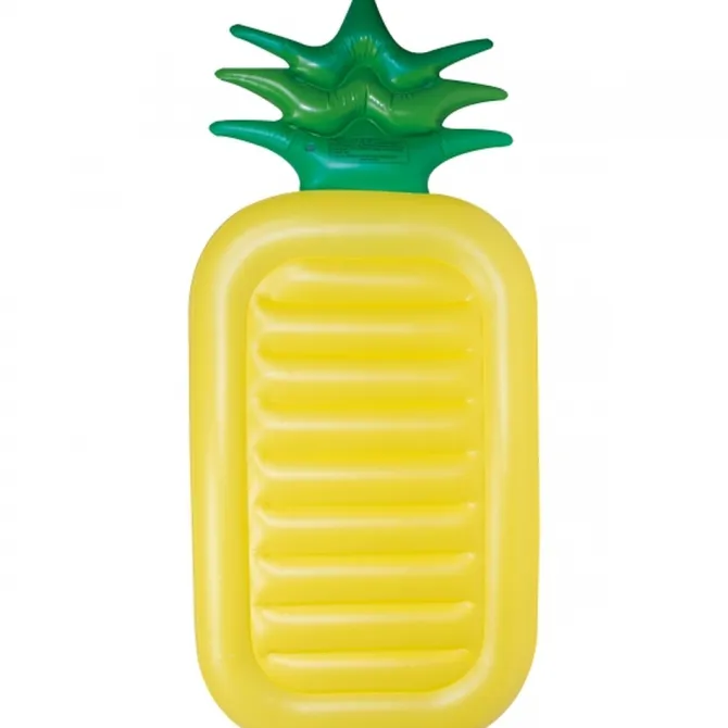 Dmuchany materac - ananas TEKLA / żółty 5525608