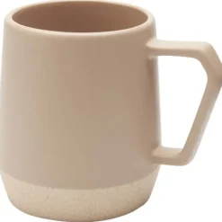 Dolce kubek ceramiczny o pojemności 300 ml z matowym wykończeniem / Oatmeal 10085507