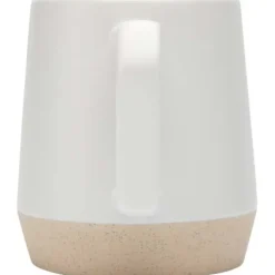 Dolce kubek ceramiczny o pojemności 300 ml z matowym wykończeniem / Biały 10085501