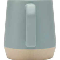 Dolce kubek ceramiczny o pojemności 300 ml z matowym wykończeniem / Rafowo niebieski 10085551