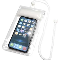Dombay wodoodporne etui na telefon rozmiar L / Biały 12443201