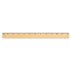 Drewniana linijka 30 cm / Drewna MO2918-40