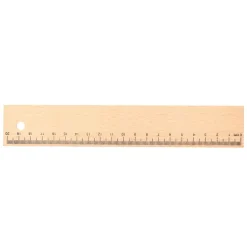 Drewniana linijka | Colton / Drewno V7385-17